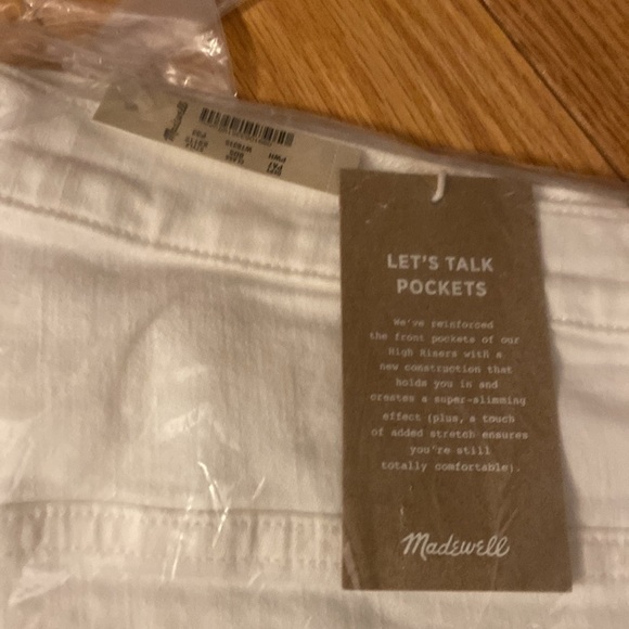 NWT Madewell high rise skinny jean with step hem, still in packaging, 33P - Picture 8 of 8